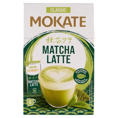 MOKATE CAPPUCCINO MATCHA LATTE 6*14.GR CLASSIC