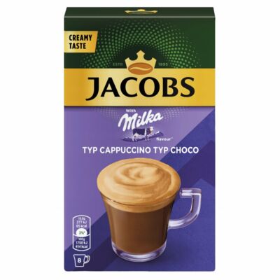 Jacobs instant cappucino milka 8*15,8 g