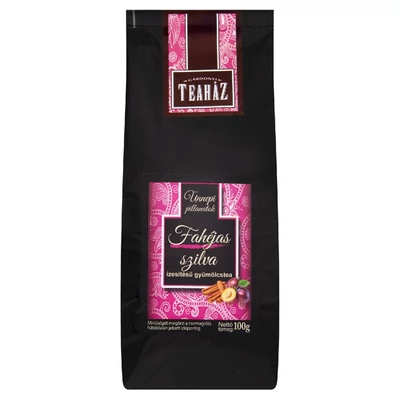Gárdonyi teaház szálas tea ünnepi pillanatok 100.gr fahéjas szilva