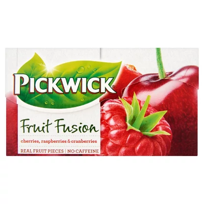 Pickwick Fruit Fusion Meggy -Vörösáfonya-Málna Tea 20*32 g