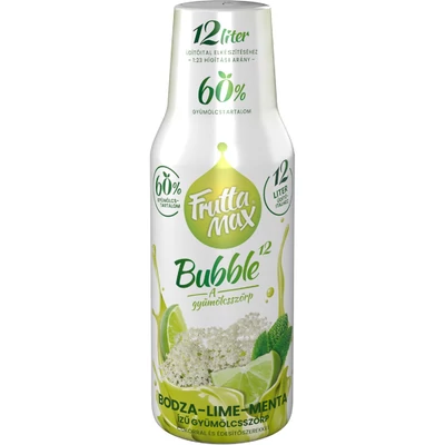 FRUTTA MAX GYUMOLCSSZORP 60% 500.ML BODZA-LIME-MENTA (DRS)