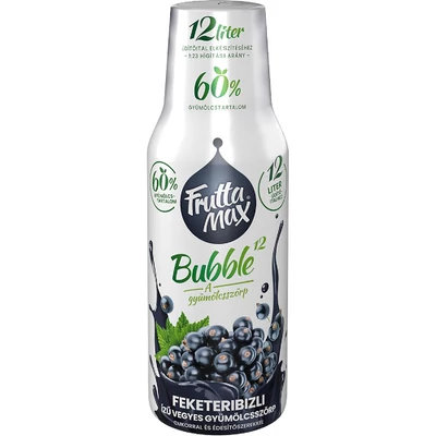 FRUTTA MAX GYUMOLCSSZORP 60% 500.ML FEKETERIBIZLI (DRS)