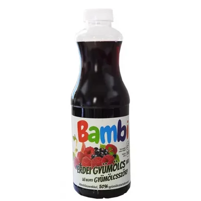 BAMBI GYUMOLCSSZORP 50% 1.L ERDEI GYUMOLCS (DRS)