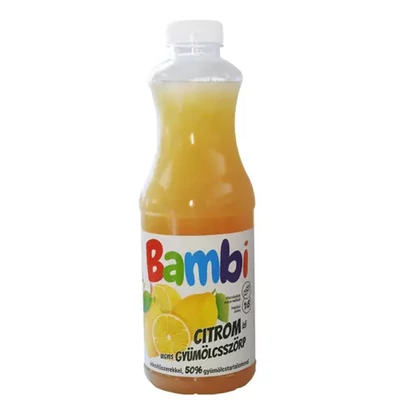 BAMBI GYUMOLCSSZORP 50% 1.L CITROM (DRS)