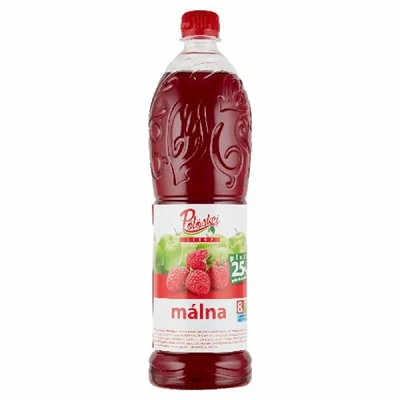 Pölöskei szirup málna 25% 1L (DRS)