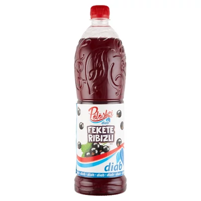 POLOSKEI DIAB. GYUMOLCSIZU SZORP 1.L FEKETERIBIZLI (DRS)