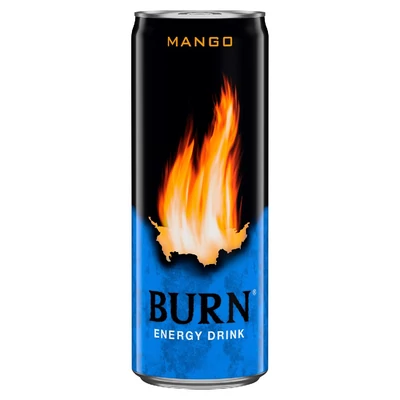 Burn energiaital mangó 250ml (DRS)