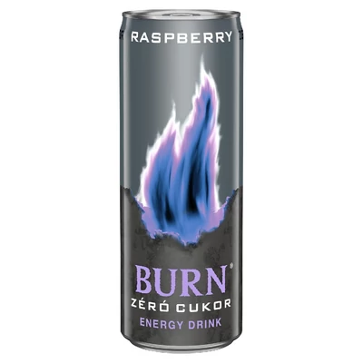 BURN ENERGY CAN 250.ML ZERO MALNA (DRS)
