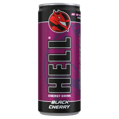 Hell energiaital black cherry 250.ml
