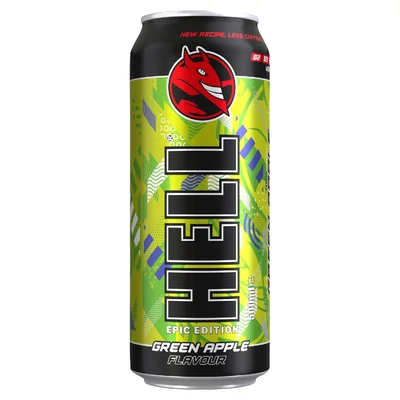 HELL ENERGIAITAL/NEW GAN CAN 500.ML GREEN APPLE (DRS)