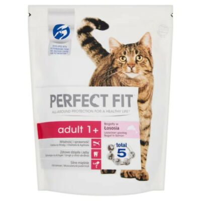 Perfect Fit száraz felnőtt macskaeledel lazac ízesítéssel 750 g