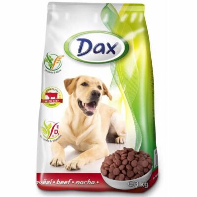 Dax 3kg száraz kutyatáp marhás