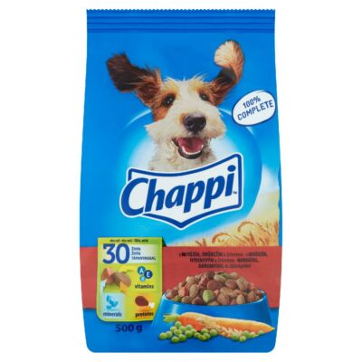 Chappi száraz kutyaeledel marhával és baromfival 500 g
