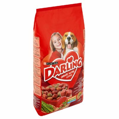 Darling teljes értékű állateledel felnőtt kutyák számára hússal és zöldségekkel 3 kg