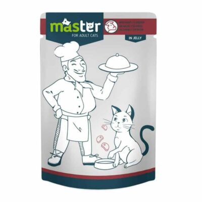 Master cat pouch húsos 80 g