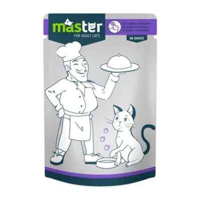 Master cat pouch nyúl 80 g