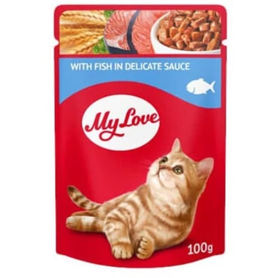 My Love Alutasakos macskaeledel 4x100g hal