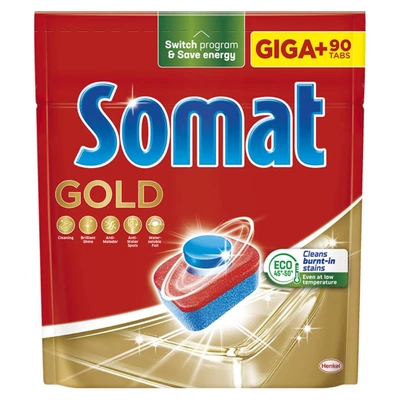 Mosogatógép tabletta SOMAT Gold 90 db