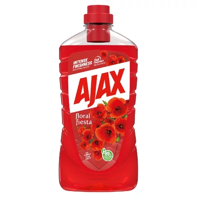 Ajax általános lemosó floral fiesta red flowers 1 l
