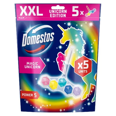 DOMESTOS POWER5 MAXIPACK WC-RUD 5*50.GR MAGNOLIA UNICORN