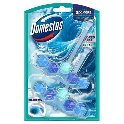 DOMESTOS POWER5 DUO PREMIUM WC-RUD 2*48.GR BLUE WATER OCEAN