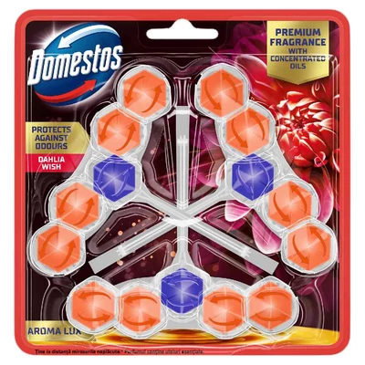 DOMESTOS POWER5 TRIO PREMIUM WC-RUD 3*50.GR AROMA LUX DAHLIA