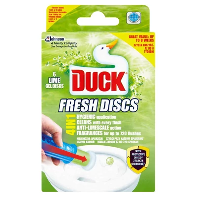 Duck Fresh Discs WC-öblítő korog lime 36 ml