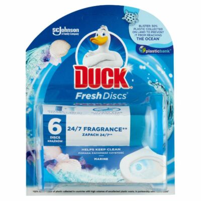 Duck Fresh Discs WC öblítő korong marine 36 ml