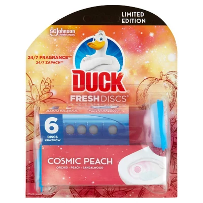 SC Duck wc öblítő korong cosmic peach 36 ml