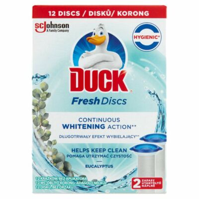 Sc. Duck wc öblítőkorong fresh discs eucalyptus 2*36 ml