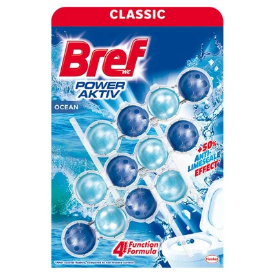 Bref Power Aktív WC frissítő ocean breeze 3 x 50 g