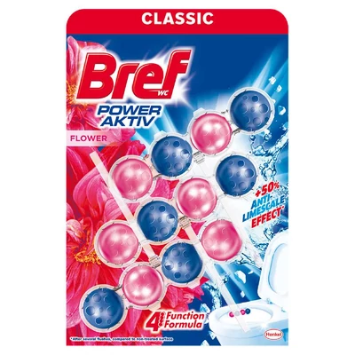 Bref Power Aktív WC frissítő flower blossom 3x50 g