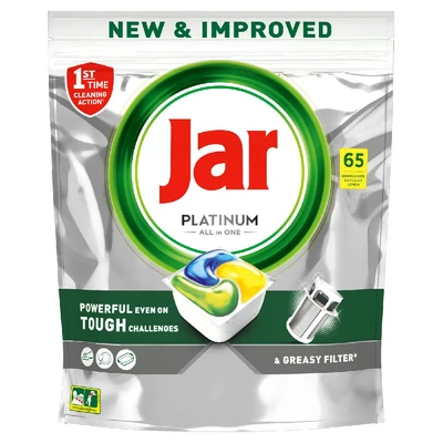 Jar mosogatógép tabletta plat lemon 65 db