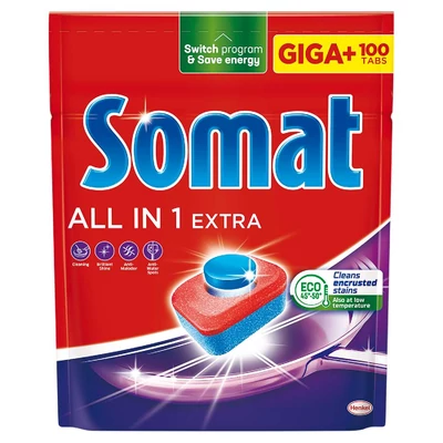 SOMAT MOSOGATOGEP TABLETTA 100.DB ALL IN ONE EXTRA ( SOMAT GIGA+ ) (809558)