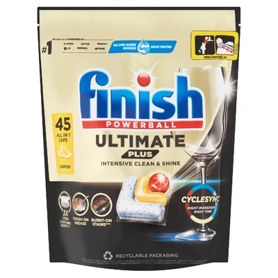 Finish Tabletta Lemon Ultimate Plus Aio 45db