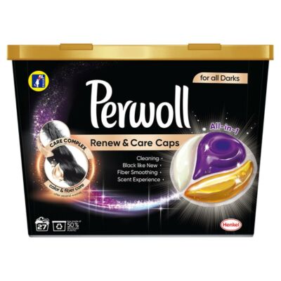 Perwoll Renew&Care Black kapszula 27 db