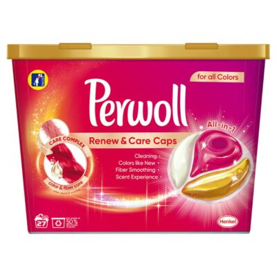 Perwoll Renew & Care color kapszula 27 db