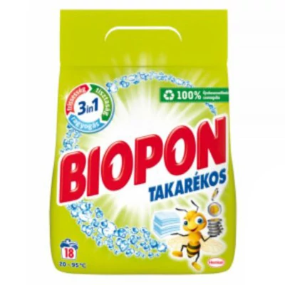 Biopon Takarékos 1,17kg fehér ruhákhoz