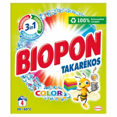 Biopon Takarékos mosópor color 260g