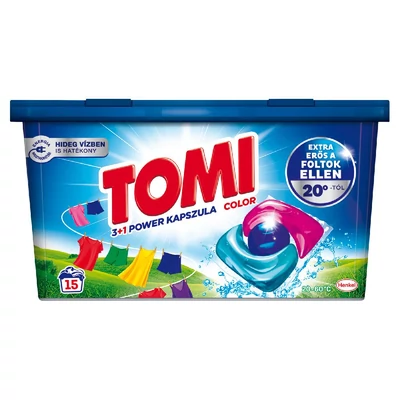 TOMI COLOR MOSÓKAPSZULA 15 DB 15 MOSÁS