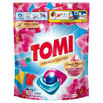 Tomi mosókapszula Arom Therapy Orchidea&Makadamia 22db