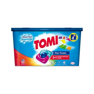 Tomi 3+1 Power mosókapszula Color 40 mosás