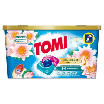 Tomi 3+1 Power Caps AT Lotus Univerzális mosókapszula 40 mosás
