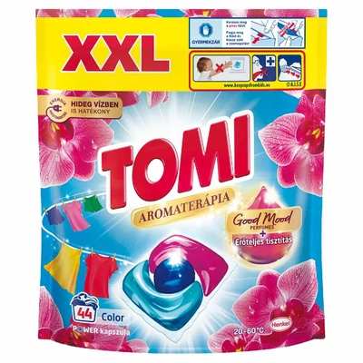 TOMI MOSOKAPSZULA 44.DB AROMATERAPIA ORCHIDEA & MAKADAMIA ( TOMI XXL )