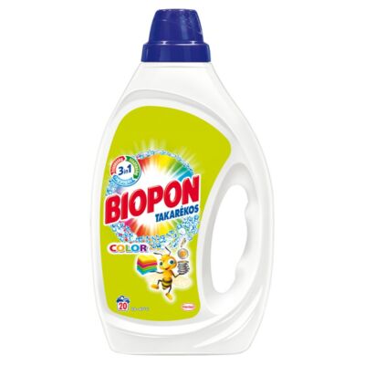 Biopon Takarékos Color folyékony mosószer színes ruhákhoz 20 mosás 1 l