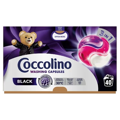 Coccolino care kapszula fekete ruhákhoz 40 db