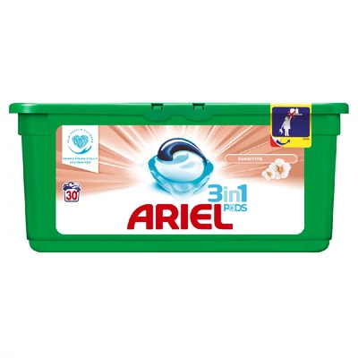 Ariel Sensitive 3az1-Ben Mosókapszula 30 Mosáshoz
