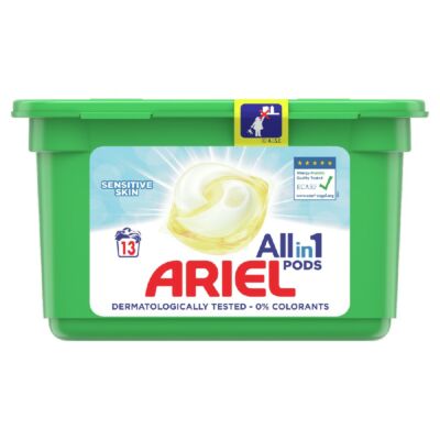 Ariel Sensitive Skin mosókapszula 13 mosáshoz