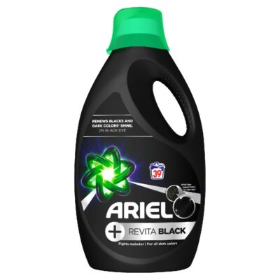 Ariel Folyékony mosószer +Revitablack 2.145L 39 mosás
