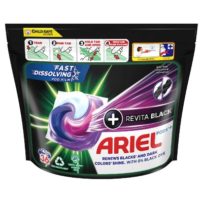 Ariel mosókapszula revita black 36 db